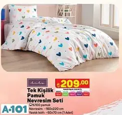TEK KİŞİLİK PAMUK NEVRESİM SETİ